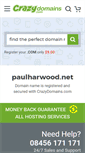 Mobile Screenshot of paulharwood.net